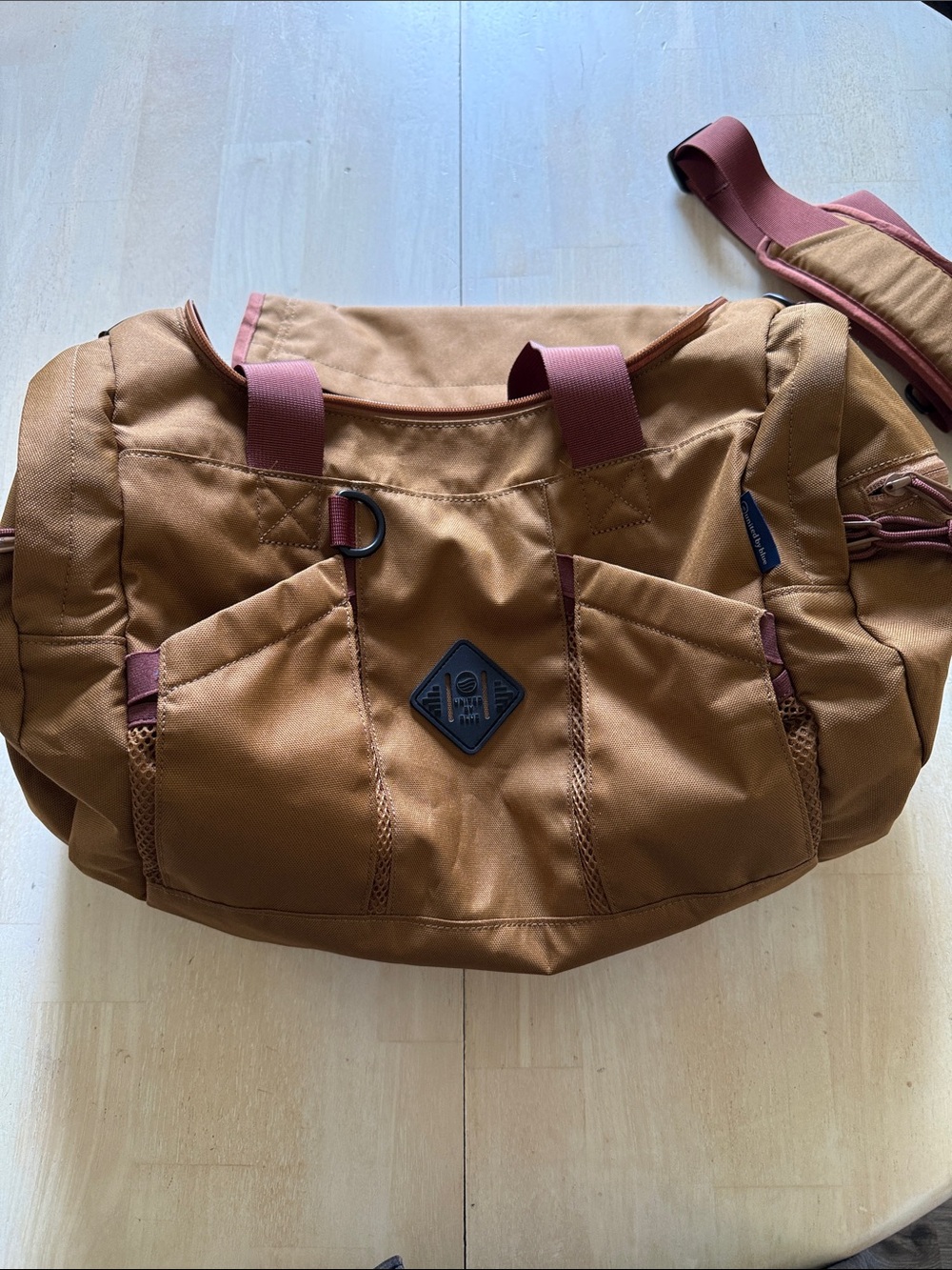 United by blue 55 liter duffle bag